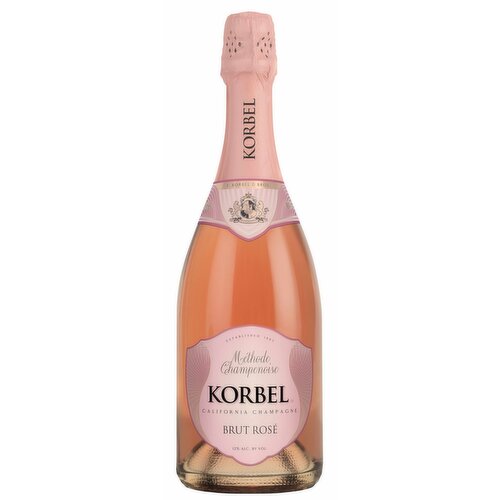 Korbel Brut Rose California Champagne